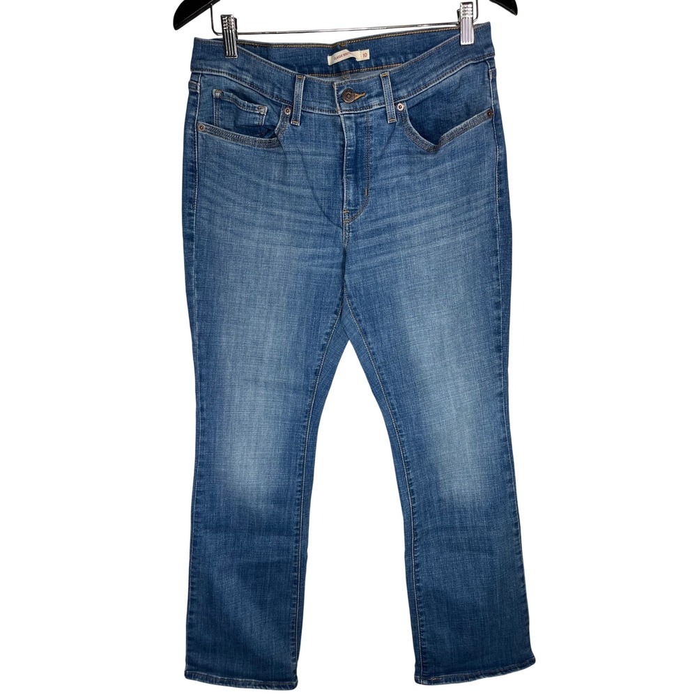 Levi's Classic Bootcut Jeans Womens 10 W30 Blue‎ Medium Wash Stretch